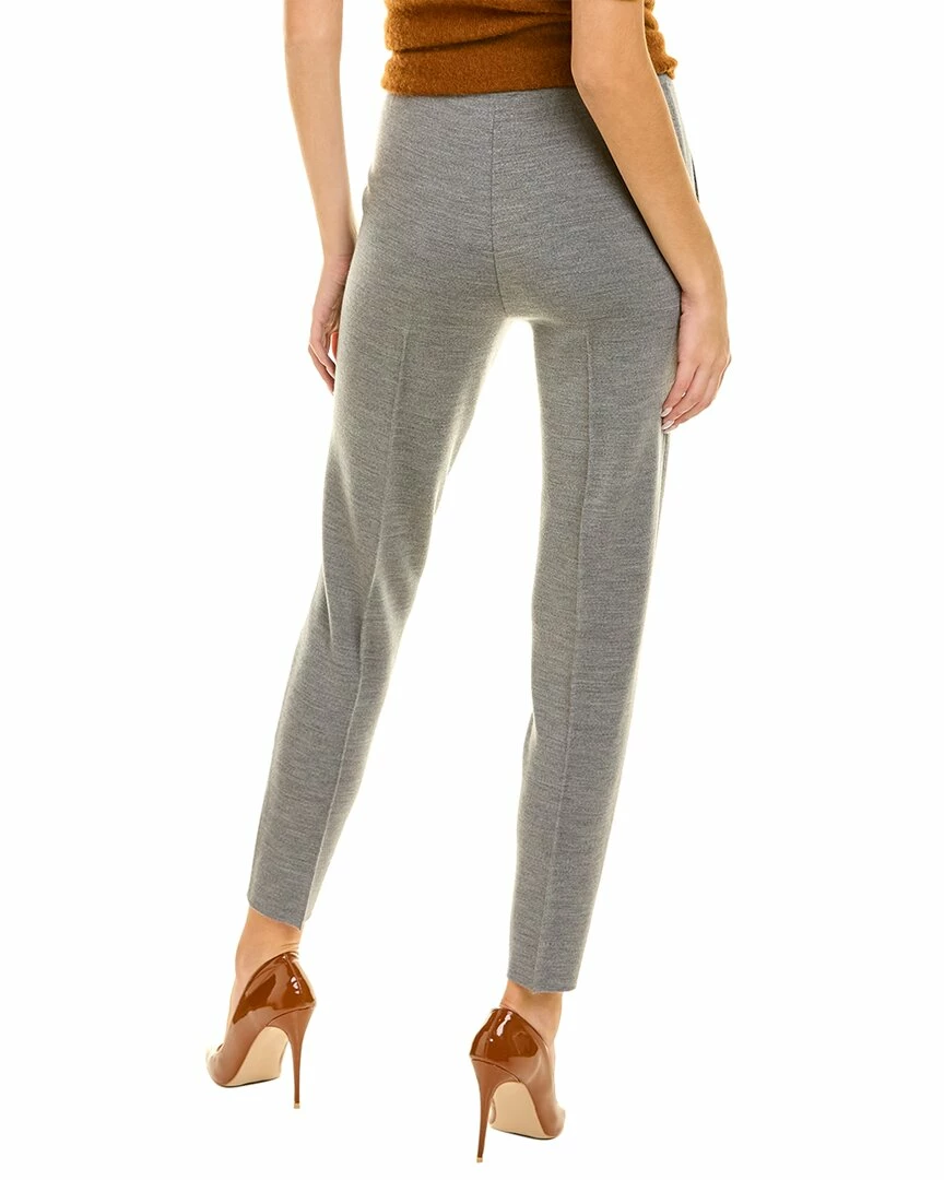 Lafayette 148 New York Petite Double Knit Wool-Blend Tapered Pant Women Pants - Image 2