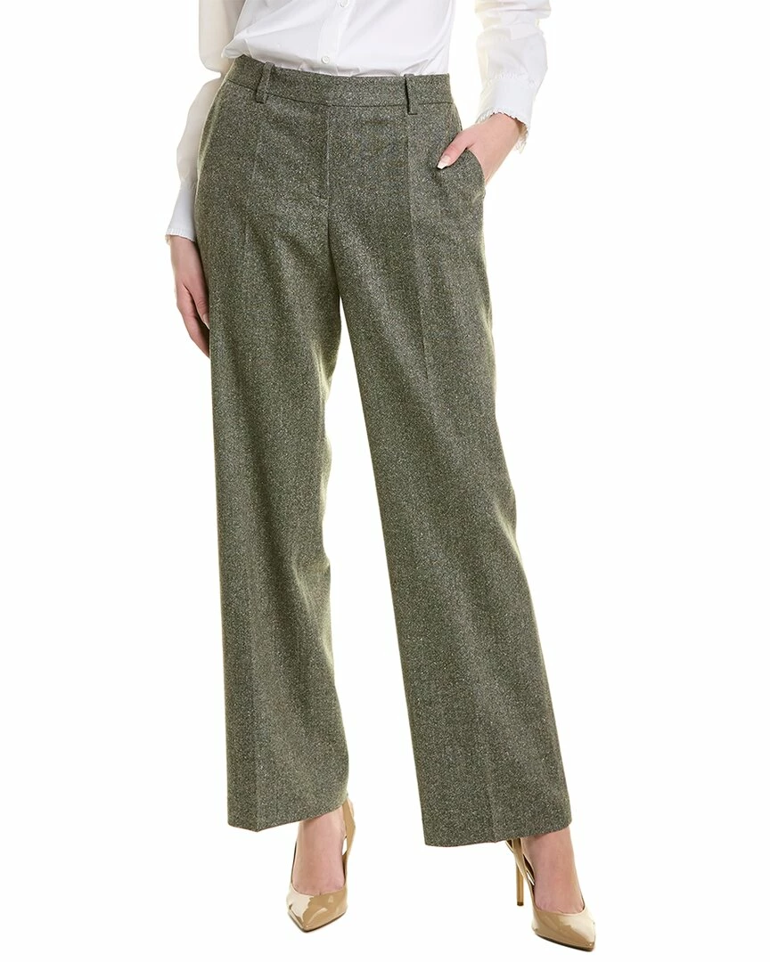 Lafayette 148 New York Gates Wool-Blend Pant Women Pants