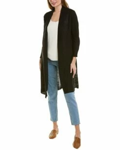 Lafayette 148 New York Long Linen Cardigan Women Sweaters & Knits
