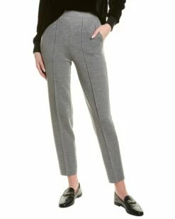 Lafayette 148 New York Tapered Wool-Blend Pant Women Pants