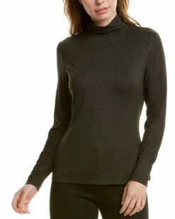 Lafayette 148 New York Zippered Turtleneck Women Sweaters & Knits