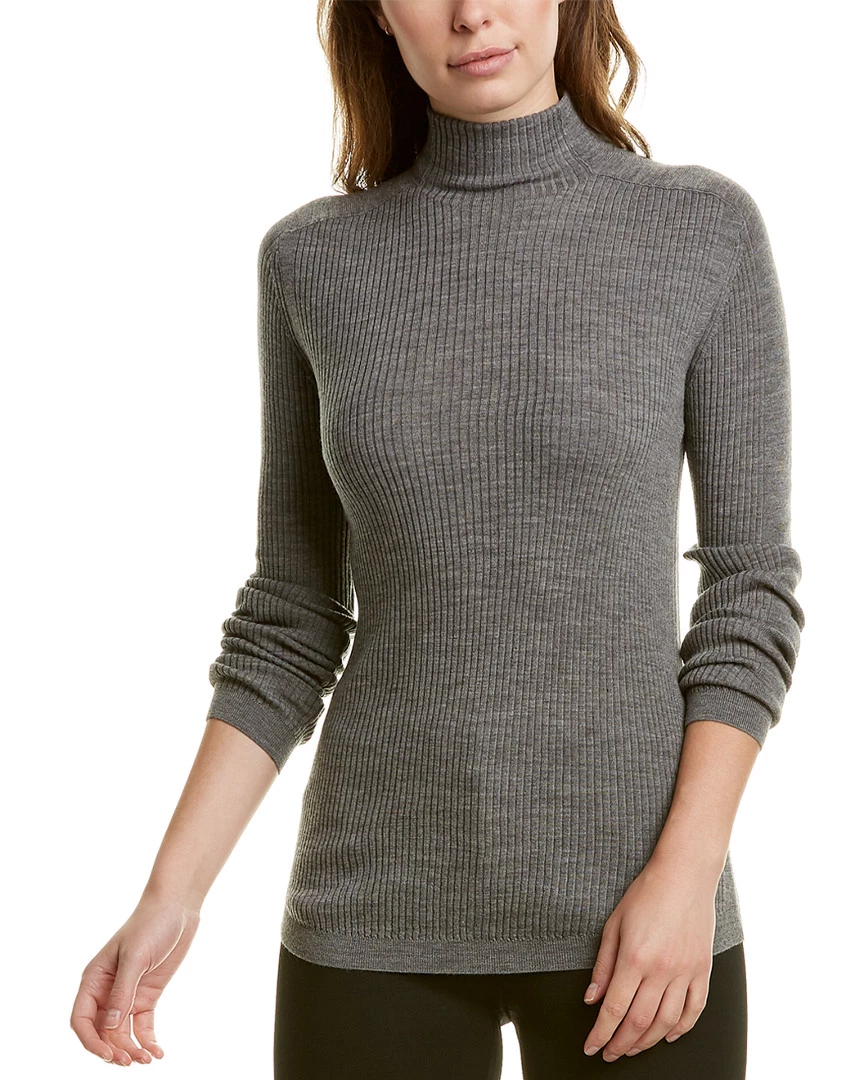 Lafayette 148 New York Ribbed Wool-Blend Sweater Women Sweaters & Knits
