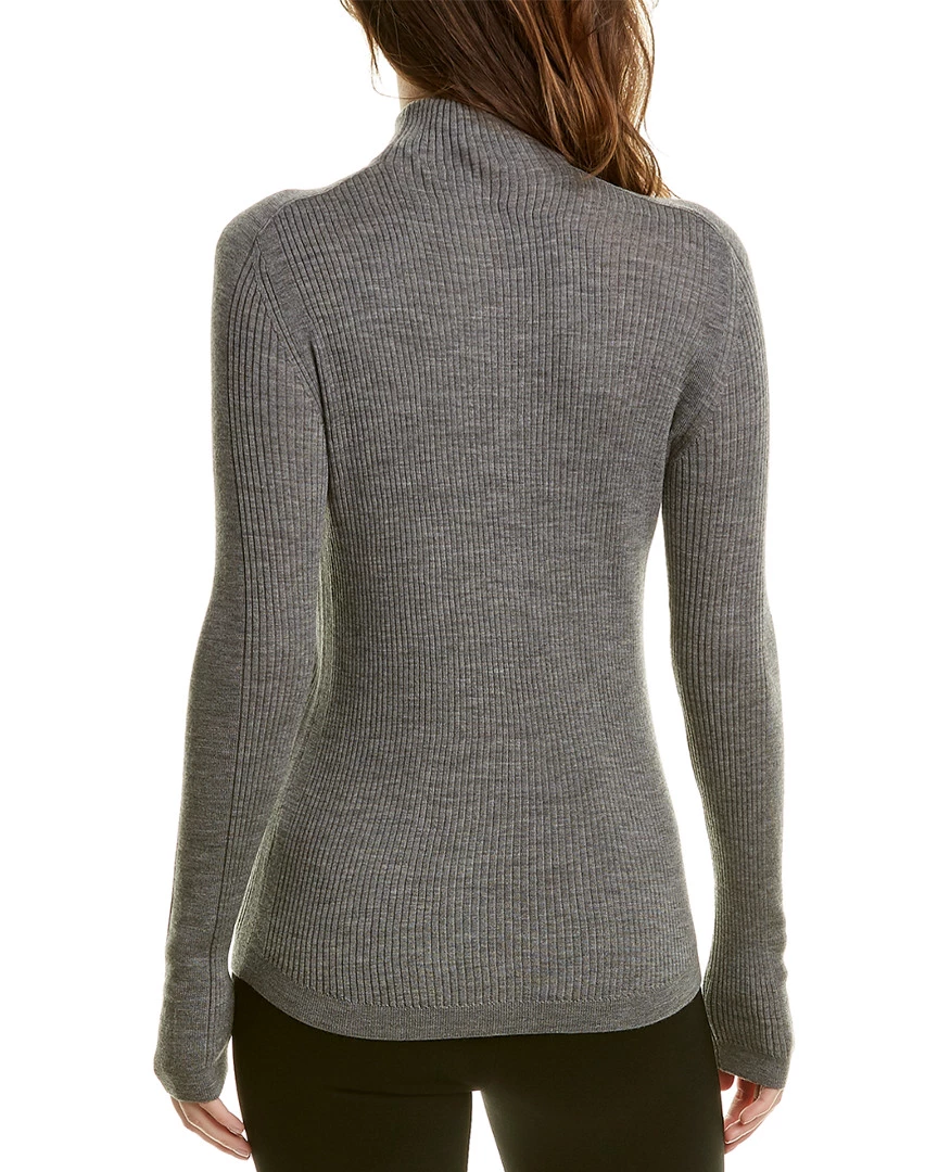 Lafayette 148 New York Ribbed Wool-Blend Sweater Women Sweaters & Knits - Image 2