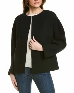 Lafayette 148 New York Responsible Wool Nouveau Jacket Women Outerwear