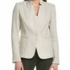 Lafayette 148 New York Trudie Linen-Blend Jacket Women Suits & Separates