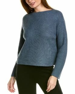 Lafayette 148 New York Ribbed Alpaca & Silk-Blend Pullover Women Sweaters & Knits
