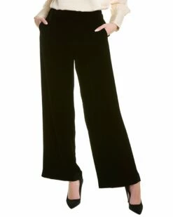 Lafayette 148 New York Classic Riverside Silk-Blend Pant Women Pants