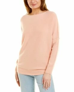 Lafayette 148 New York Bateau Neck Wool Sweater Women Sweaters & Knits