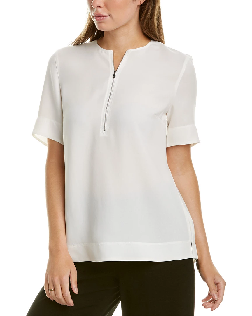 Lafayette 148 New York Durham Blouse Women Tops