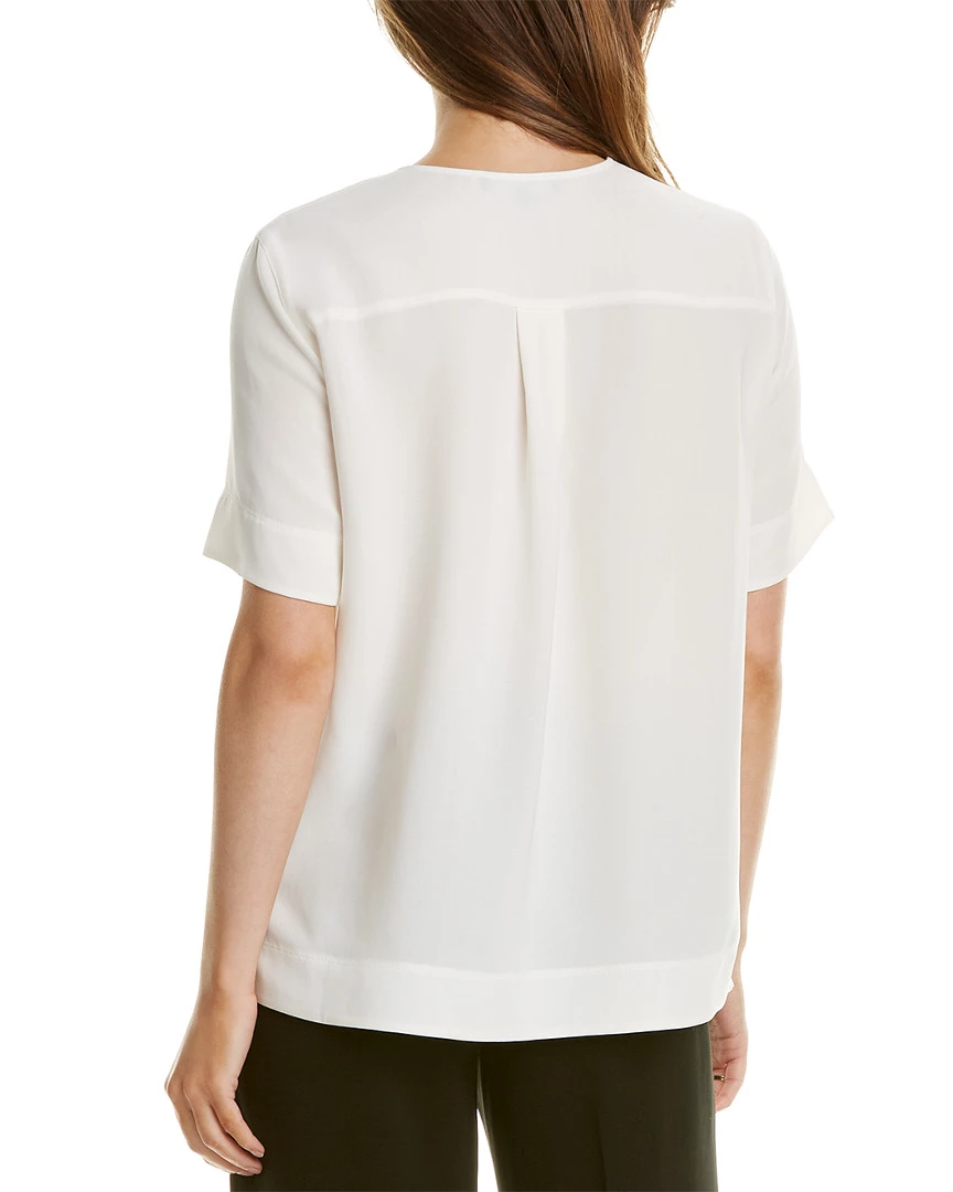 Lafayette 148 New York Durham Blouse Women Tops - Image 2