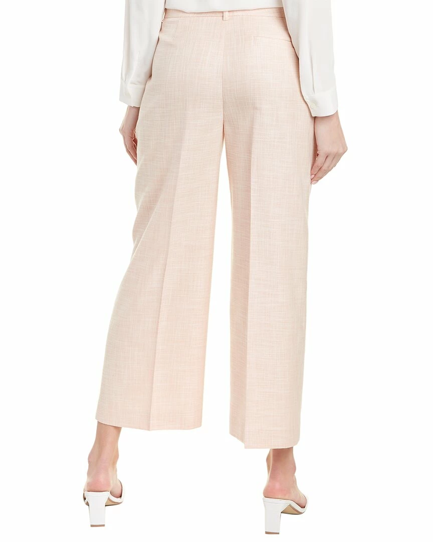 Lafayette 148 New York Loro Piana Winthrop Wool & Silk-Blend Pant Women Pants - Image 2