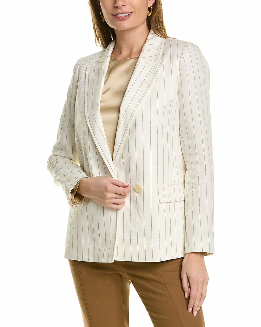 Lafayette 148 New York Penn Linen Jacket Women Suits & Separates