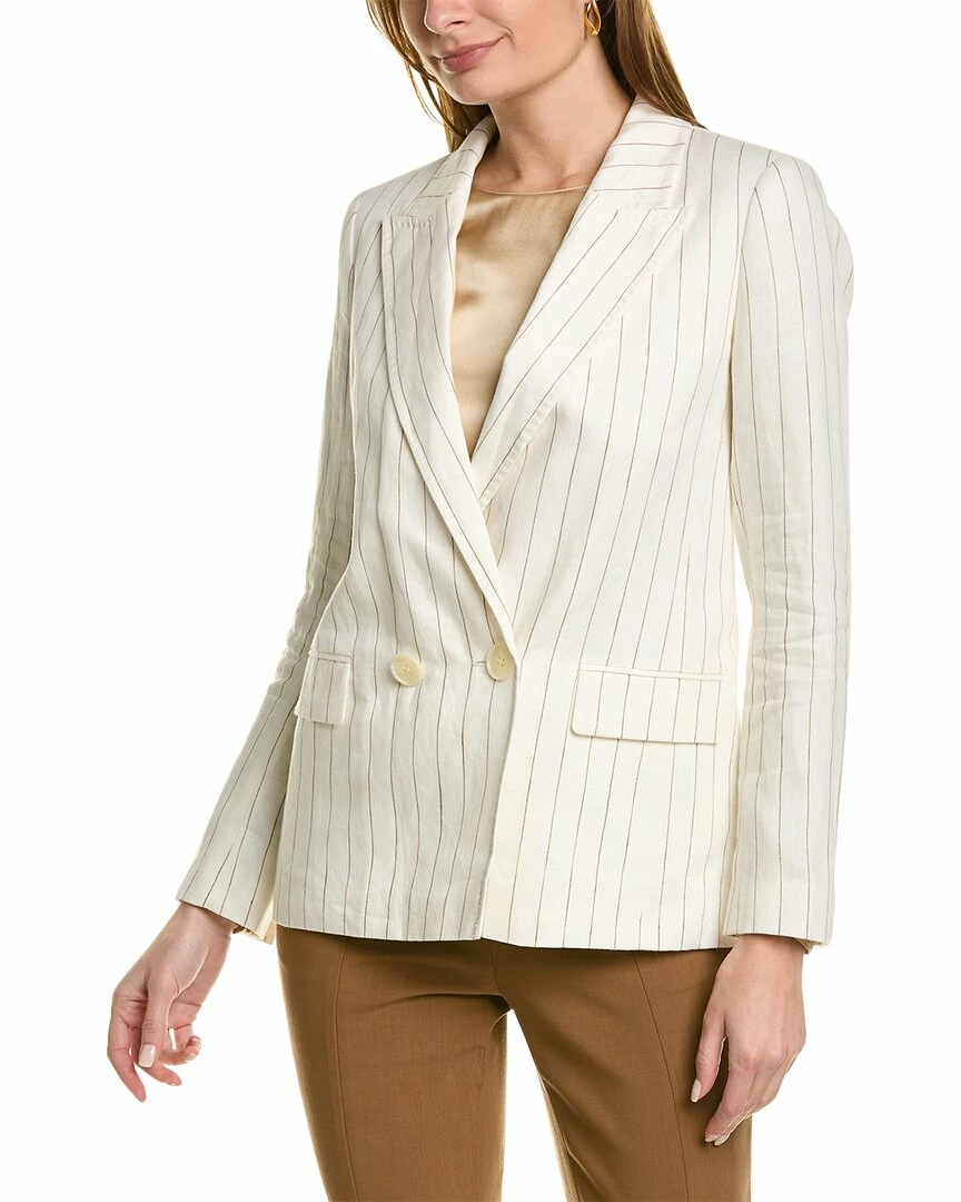Lafayette 148 New York Penn Linen Jacket Women Suits & Separates - Image 3