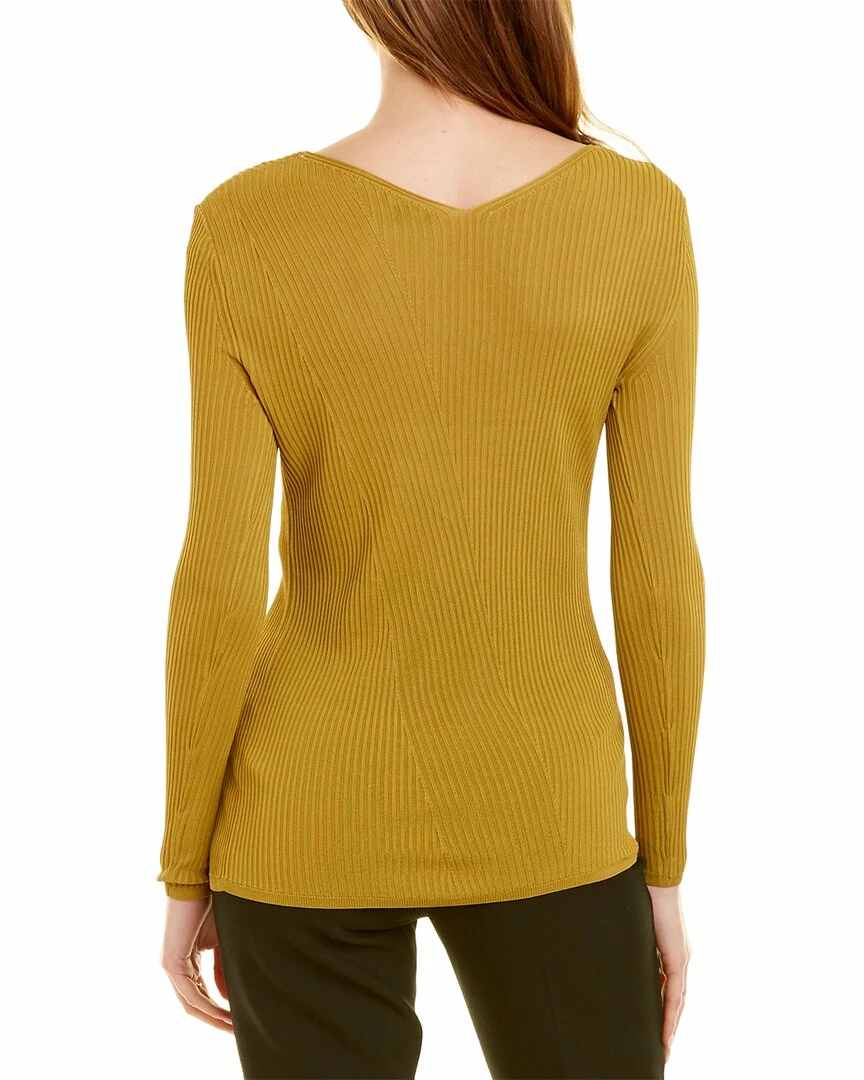 Lafayette 148 New York Diagonal Rib Sweater Women Sweaters & Knits - Image 2