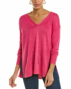 Lafayette 148 New York Open Sided Tunic Women Tops