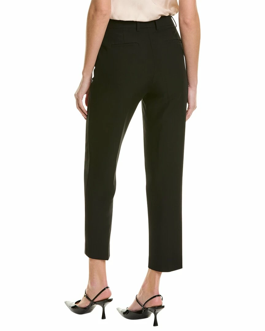 Lafayette 148 New York Clinton Wool & Silk-Blend Ankle Pant Women Pants - Image 2