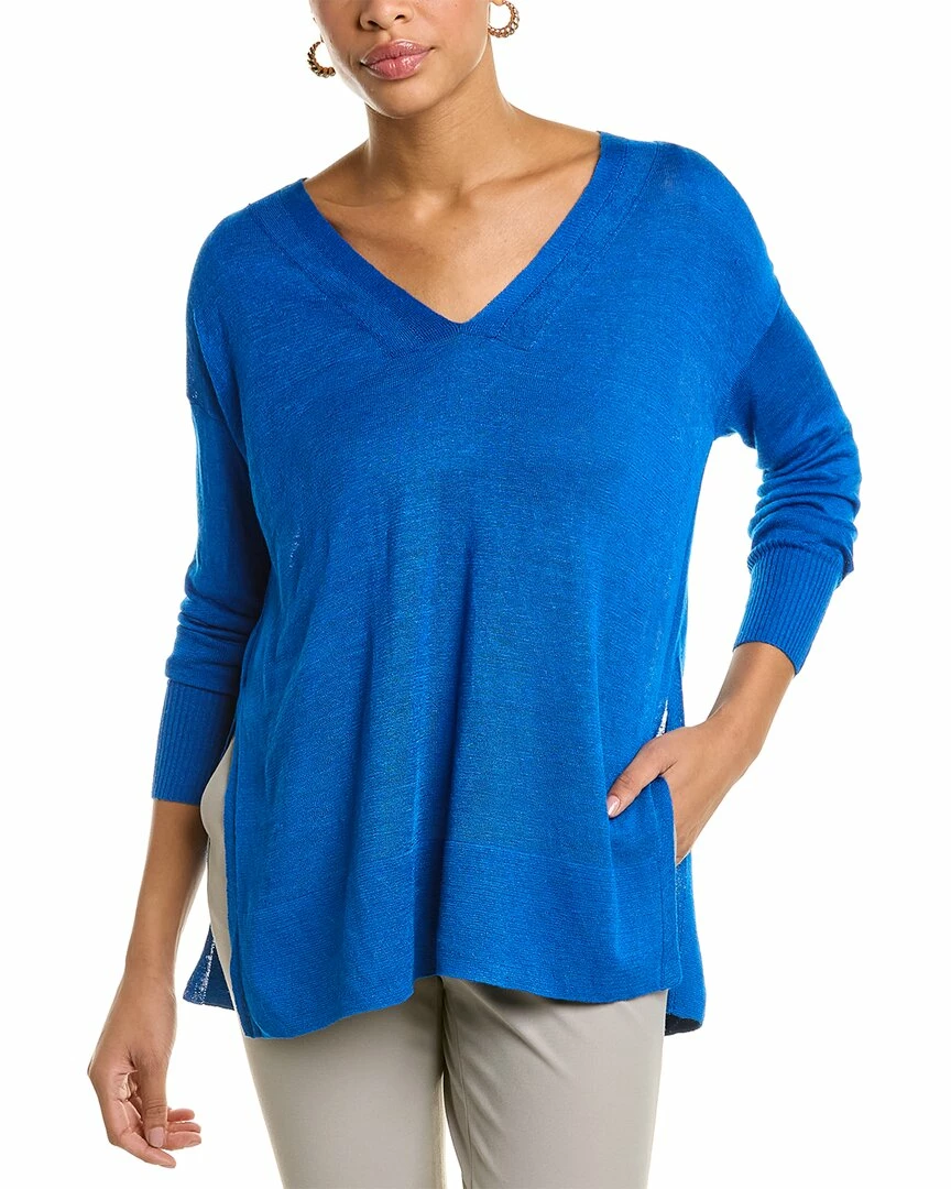 Lafayette 148 New York Open Sided Tunic Women Tops
