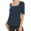 Lafayette 148 New York Square Neck T-Shirt Women Sweaters & Knits